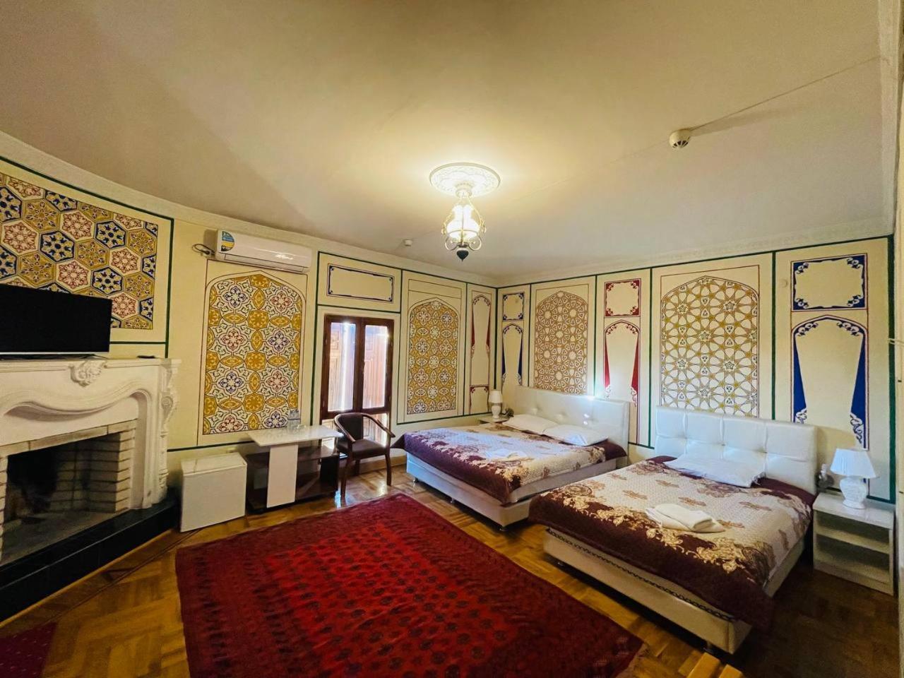 "Chor Minor" Hotel Unesco Heritage List 2 Minutes To Bukhara Old Town Square Official Partner Of The La Rosse Aroma Exterior photo